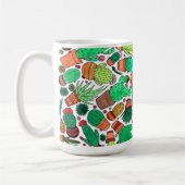 Mug Succulent Cactus Pots Plante Vert Cactus Jardin (Gauche)