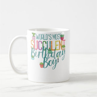 Mug Succulent Dad Birthday Men Plant Lover Gardening G