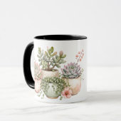 Mug Succulentes botaniques "Aloe You Vera Much"   (Devant gauche)