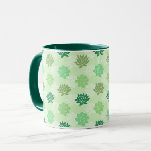 Mug Succulents (Devant gauche)