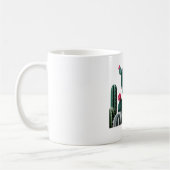 Mug Succulents de désert géométriques minimalistes (Gauche)