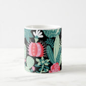 Mug Succulents de style scandinave Motif sans couture (Centre)
