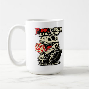 Mug Sucette Punk T-Rex - Doux mais Sauvage