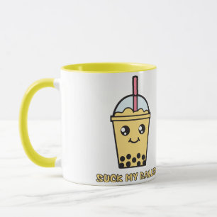 Mug Sucez mes boules (le thé de bulle)