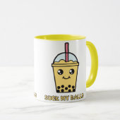 Mug Sucez mes boules (le thé de bulle) (Devant droit)