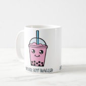Mug Sucez mes boules (le thé de bulle) (Devant gauche)