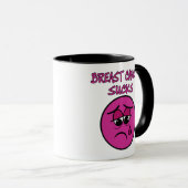Mug SUCKS...Cancer du sein (Devant droit)