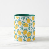 Mug Sucré Branches de citron Motif (Centre)