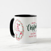 Mug Sucre de canne Cadre Gnome Joie Noël (Devant gauche)