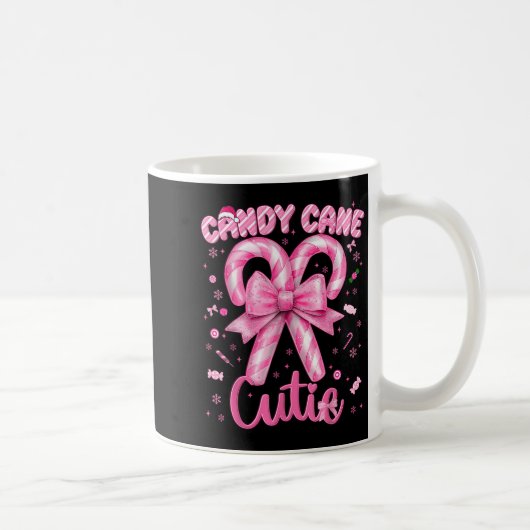 Mug Sucre de canne Cutie Coquette Pyjamas Pjs Noël Xm (Droite)