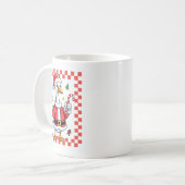 Mug Sucre de canne de Noël Oie Noël Père Noël Noël (Devant gauche)