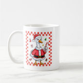 Mug Sucre de canne de Noël Oie Noël Père Noël Noël (Gauche)