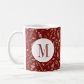 Mug Sucre de canne Peppermenthe Initial Monogramme Noë (Gauche)