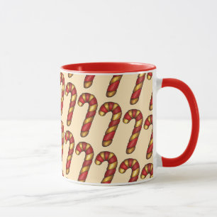 Mug Sucre de canne Twist Christmas Cookie Holiday Baki
