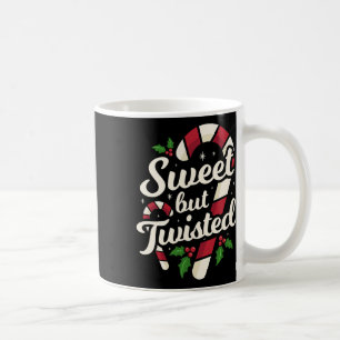 Mug Sucré mais drôle de Noël Canne en bonbon de Noël