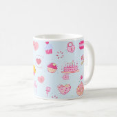 Mug Sucré rose bonbon Lover (Devant droit)