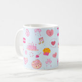 Mug Sucré rose bonbon Lover (Devant gauche)