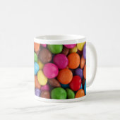 Mug Sucrerie colorée de quilles (Devant droit)