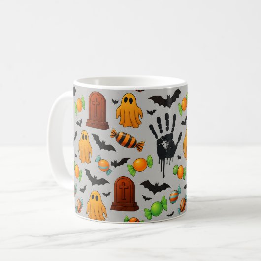 Mug Sucres et ombres éffrayants (Devant gauche)