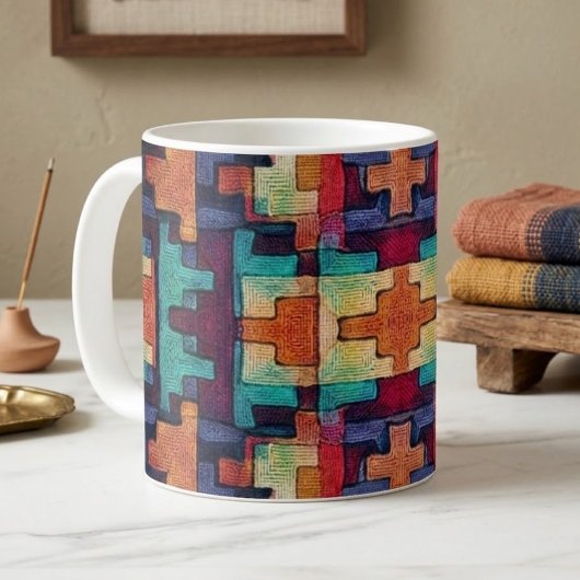 Mug Sud-Ouest abstrait