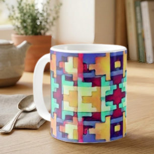 Mug Sud-Ouest Abstrait Lumineux 