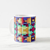 Mug Sud-Ouest Abstrait Lumineux (Devant gauche)