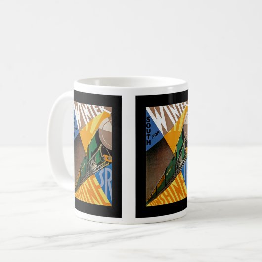 Mug Sud pour le soleil d'hiver (Devant gauche)