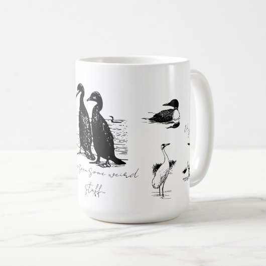 Mug Sud pour l'hiver Drôle (Devant droit)