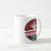 Mug Südafrika Südafrikanisch Schweizer Schweiz Baum (Devant droit)