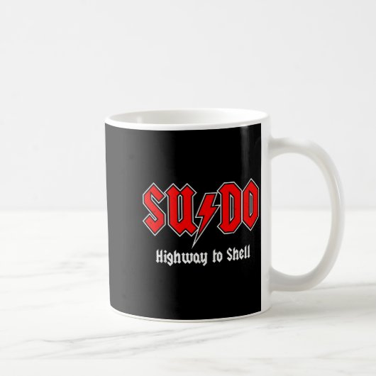 Mug Sudo Highway To Shell - Root User Programmer Codin (Droite)