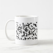 Mug sudoku noir blanc (Gauche)
