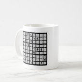 Mug Sudoku - puzzle (Devant gauche)