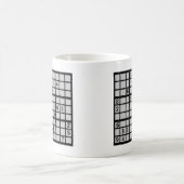 Mug Sudoku - puzzle (Centre)