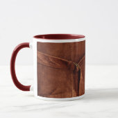 Mug Suède Brown Avec Sangle Et Boucle (Gauche)