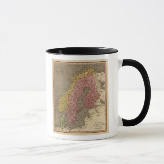 Mug Suède, Danemark, Norvège (Droite)