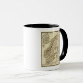 Mug Suède, Norvège, Danemark (Devant droit)