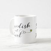 Mug Suédois À Heart Mug, Suède (Devant gauche)