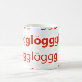 Mug Suédois drôle de Glogg Glogg Glogg (Centre)