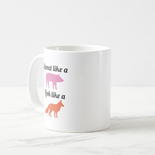 Mug Suer Comme Un Cochon (Devant gauche)