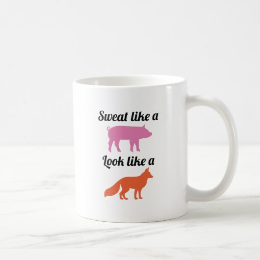 Mug Suer Comme Un Cochon (Droite)