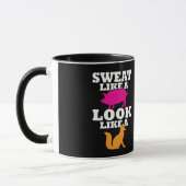 Mug Sueur comme un cochon ressemble à un renard - Entr (Gauche)