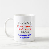 Mug Sueur et larmes de sang (Gauche)
