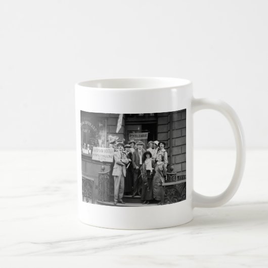 Mug Suffragettes et leur Men, 1913 (Droite)