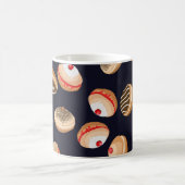 Mug Sufganiyot Donuts : Hanoukka Vintage Motif (Centre)