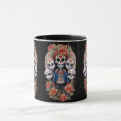 Mug Sugar Skull Art - Homme debout en Arch (Centre)