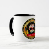 Mug Sugar skull bloodcurdling intimidating and scary (Devant gauche)