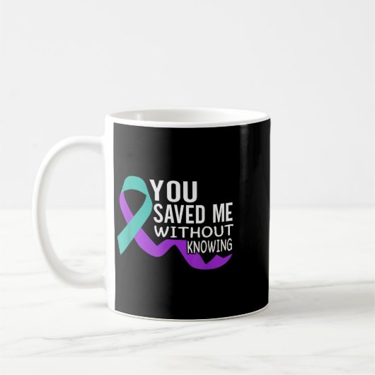 Mug Suicide Awareness Suicide Prevention Suprt Survivo (Gauche)