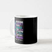 Mug Suicide Pain Sunflower Suicide Prevention Awarenes (Devant gauche)