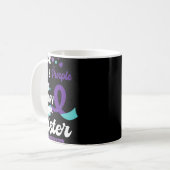 Mug Suicide Prevention Awareness In Memory Of Sister (Devant gauche)