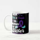 Mug Suicide Prevention Awareness In Memory Of Sister (Gauche)